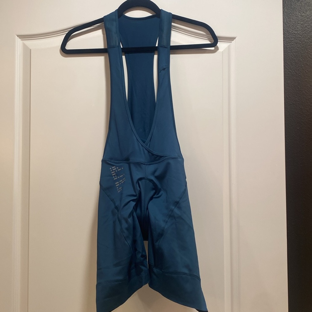 Adidas Women's Teal Parley  Cycling Shorts bib NWT - Picture 8 of 9